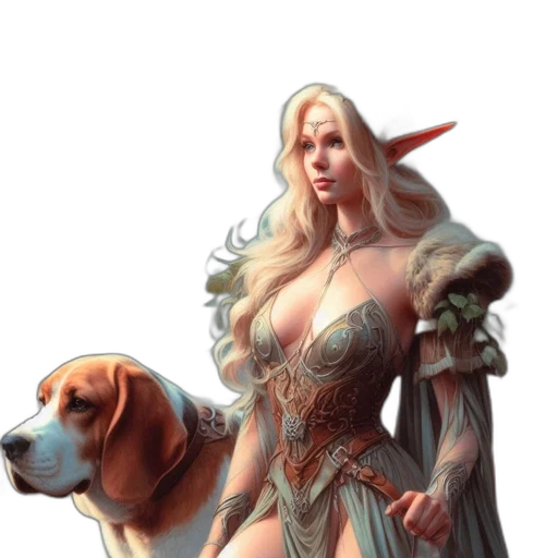 dress, fantasy art, concept art, pixel art transparent PNG cut-out