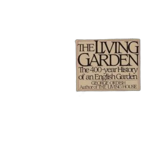 living, garden, 400-year, history transparent PNG cut-out
