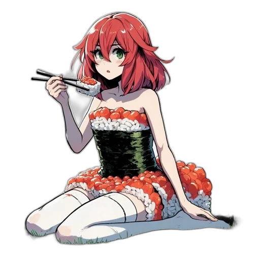 dress, weapon, food, staff transparent PNG cut-out