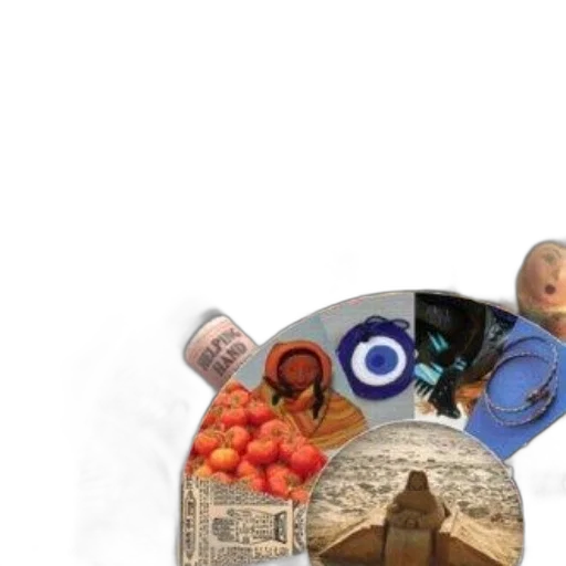 hat, food, 3d render, earth tones transparent PNG cut-out