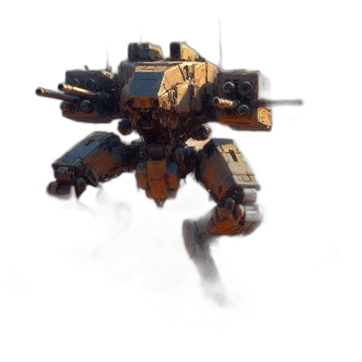 robot, weapon, creature, concept art transparent PNG cut-out