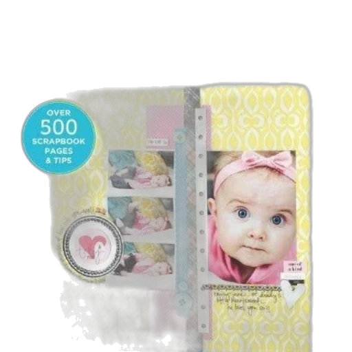 pastel, scrapbook, baby, cover transparent PNG cut-out