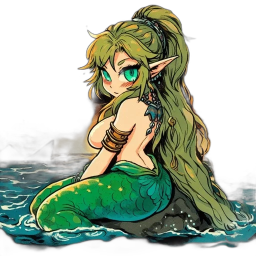 pixel art, concept art, fantasy art, watercolor transparent PNG cut-out