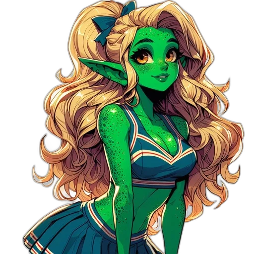 dress, comic book art, concept art, fantasy art transparent PNG cut-out