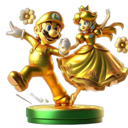 crown, concept art, 3d render, golden transparent PNG cut-out