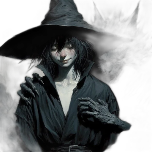 mask, hat, staff, face transparent PNG cut-out