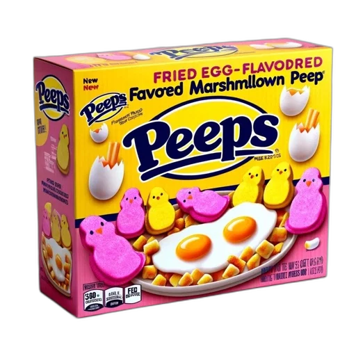 food, peeps, packaging, design transparent PNG cut-out