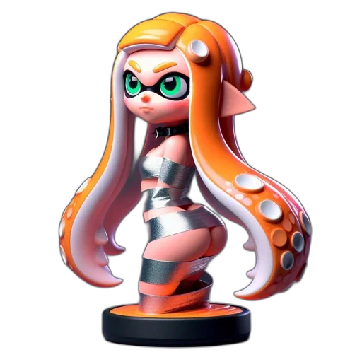 dress, weapon, hair, robot transparent PNG cut-out