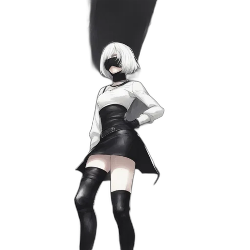 dress, staff, weapon, hat transparent PNG cut-out