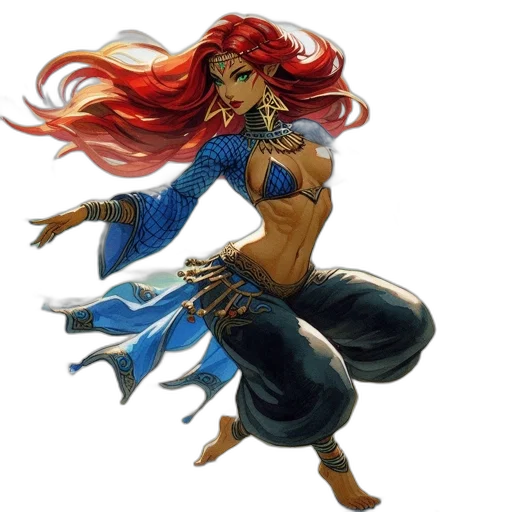 concept art, fantasy art, comic book art, pixel art transparent PNG cut-out