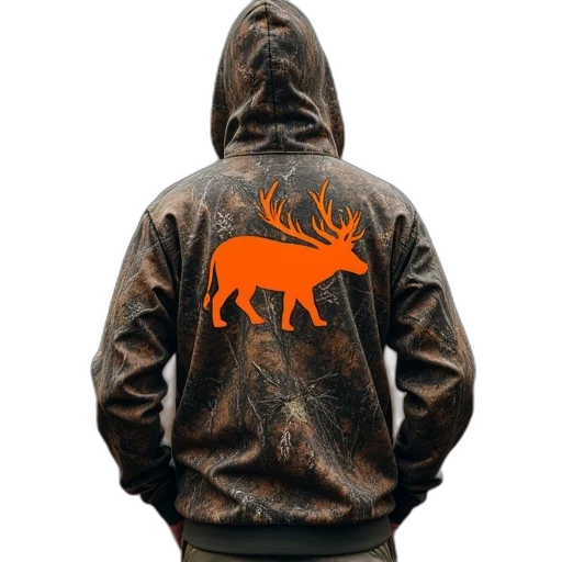 jacket, animal, 3d render, concept art transparent PNG cut-out