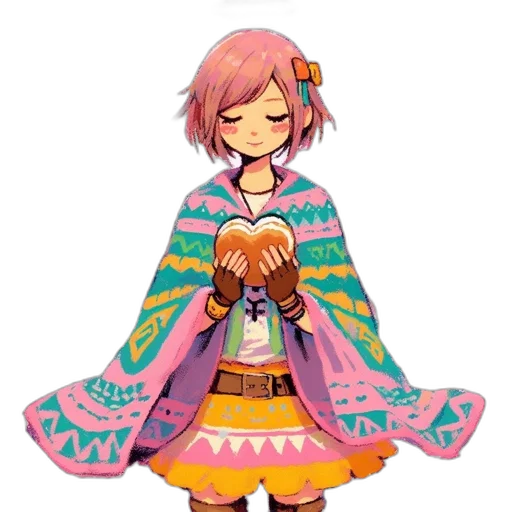 dress, jacket, staff, jewelry transparent PNG cut-out