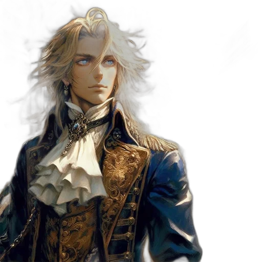 jacket, fantasy art, concept art, photorealistic transparent PNG cut-out