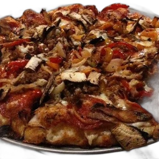 food, crown, delicious-looking, pizza transparent PNG cut-out