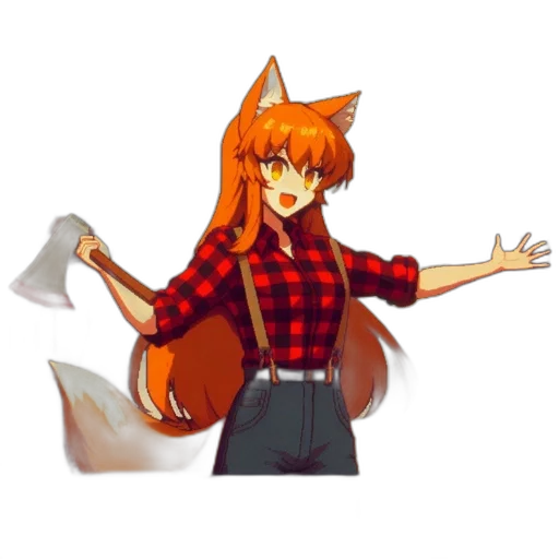 staff, animal, jacket, dress transparent PNG cut-out
