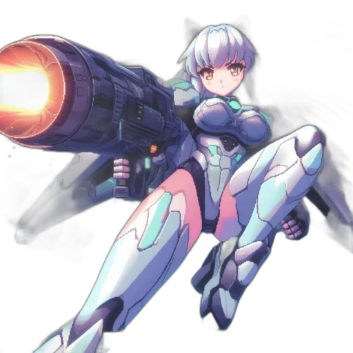 weapon, robot, sword, staff transparent PNG cut-out