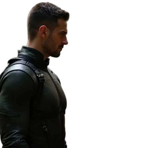 jacket, concept art, 3d render, outer space transparent PNG cut-out