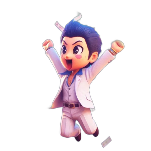 staff, 3d render, concept art, pixel art transparent PNG cut-out