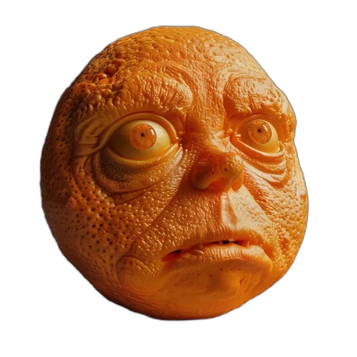 mask, face, food, creature transparent PNG cut-out