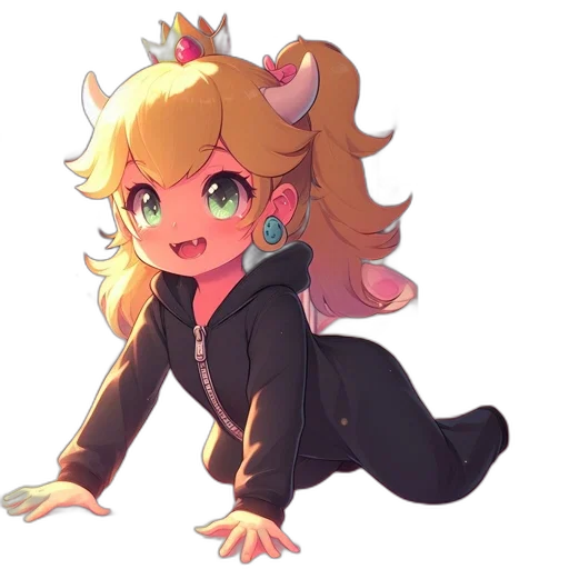 crown, staff, dragon, creature transparent PNG cut-out