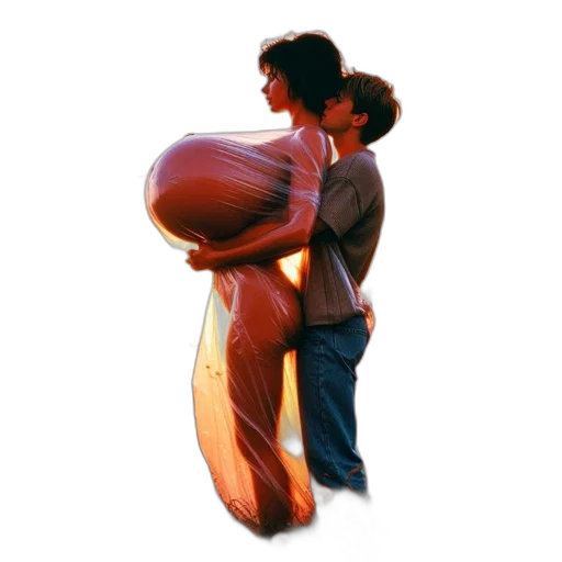 umbrella, concept art, photorealistic, oil painting transparent PNG cut-out