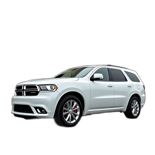 car, white, dodge, suv transparent PNG cut-out