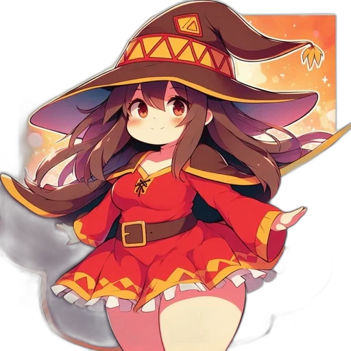 hat, staff, dragon, weapon transparent PNG cut-out