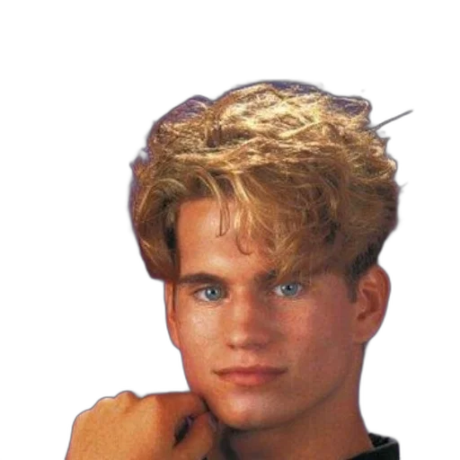 hair, face, jacket, weapon transparent PNG cut-out