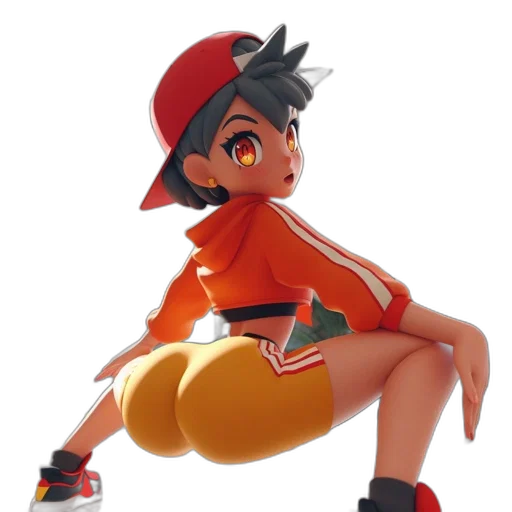 hat, dress, weapon, staff transparent PNG cut-out