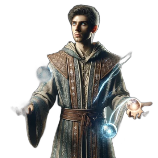staff, jacket, sword, concept art transparent PNG cut-out