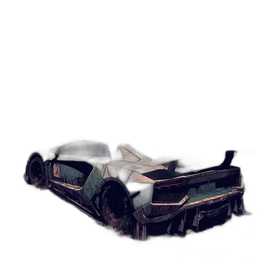 car, shoes, robot, weapon transparent PNG cut-out