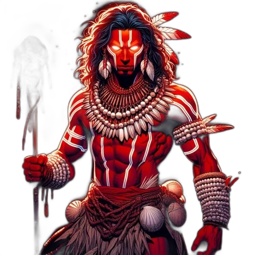 mask, staff, animal, concept art transparent PNG cut-out