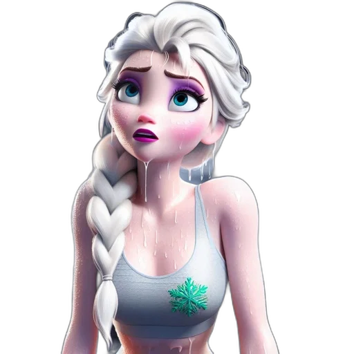dress, fantasy art, concept art, 3d render transparent PNG cut-out