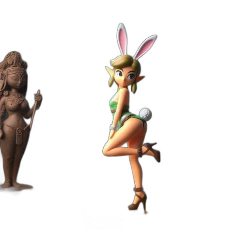 3d render, concept art, pixel art, fantasy art transparent PNG cut-out