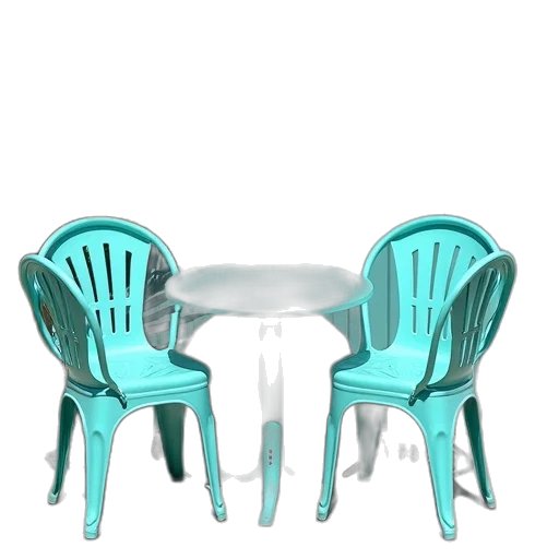 furniture, 3d render, vaporwave, concept art transparent PNG cut-out