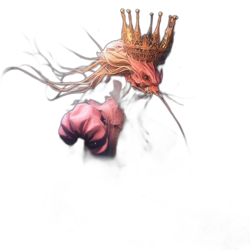 hair, creature, crown, animal transparent PNG cut-out