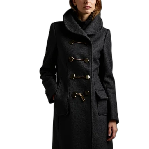 jacket, dress, dark, women transparent PNG cut-out