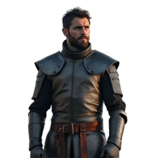 jacket, sword, staff, weapon transparent PNG cut-out