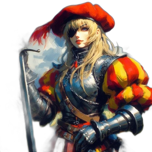 sword, weapon, staff, crown transparent PNG cut-out