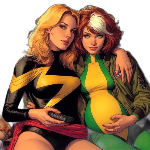 comic book art, concept art, neon lights, golden transparent PNG cut-out