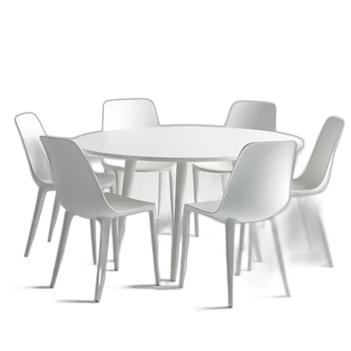 furniture, 3d render, concept art, set transparent PNG cut-out