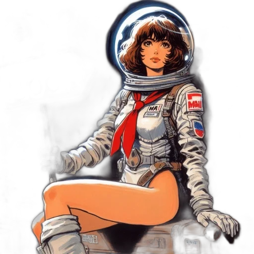 jacket, robot, dress, concept art transparent PNG cut-out