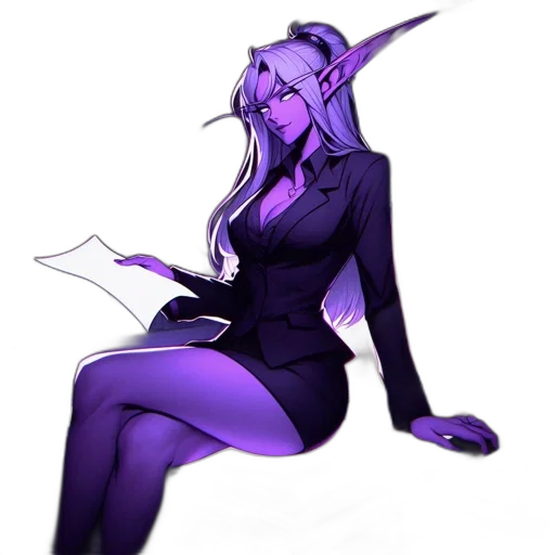 staff, dress, dragon, concept art transparent PNG cut-out