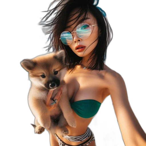 animal, creature, jewelry, photorealistic transparent PNG cut-out