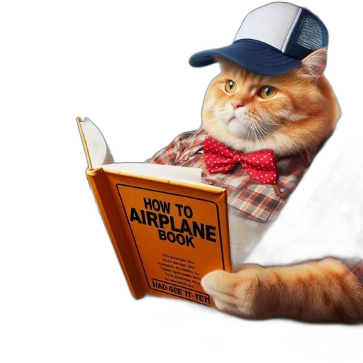 hat, animal, cartoon, cat transparent PNG cut-out