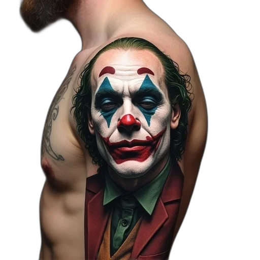 photorealistic, comic book art, concept art, tattoos transparent PNG cut-out