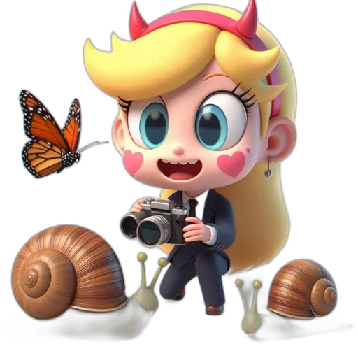staff, creature, concept art, 3d render transparent PNG cut-out
