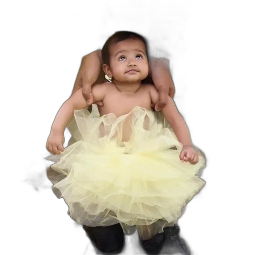 dress, creature, hair, photorealistic transparent PNG cut-out