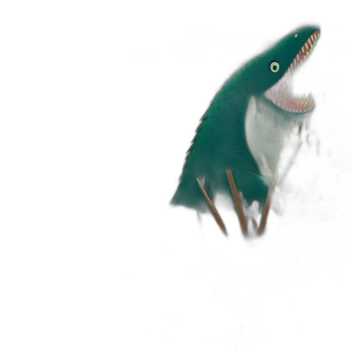 dragon, creature, animal, hat transparent PNG cut-out