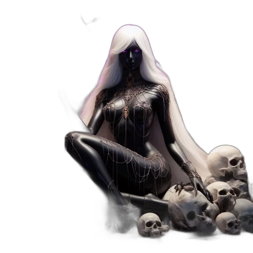 dress, mask, creature, jewelry transparent PNG cut-out